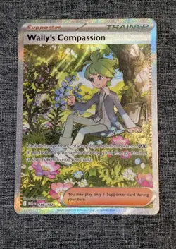 Wally's Compassion 186/132 SIR Mega Evolution - Pokemon Card - Image 1