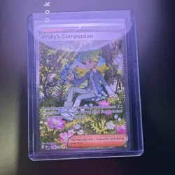 Wally's Compassion 186/132 Pokemon Mega Evolution SIR Near Mint - Image 1