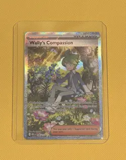 Wally's Compassion 186/132 | Mega Evolution | SIR | Pokemon Card - Image 1