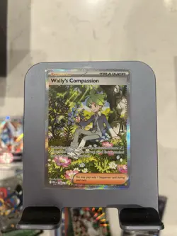 Pokemon TCG Wally's Compassion SIR Trainer 186/132 Mega Evolution - Image 1