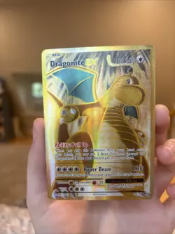 Pokemon TCG Dragonite-EX Evolutions Full Art Holo Card 106/108 Ultra Rare - Image 1