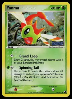 Pokemon Card - Yanma Unseen Forces 50/115 Reverse Holo Stamped - Image 1