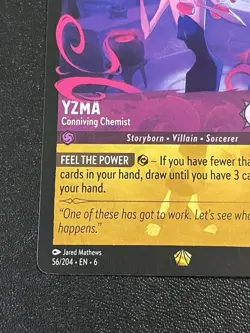 Yzma Conniving Chemist Azurite Sea Regular Card 56/204 NM Condition Legendary - Image 2