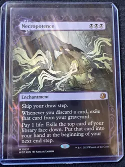 Necropotence Wilds of Eldraine: Enchanting Tales Regular MTG Card 0031 - Image 1