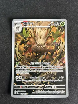 Shiftry 163/162 - Pokemon TCG Illustration Rare Card - Temporal Forces - Image 1