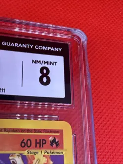 CGC 8 MINT Rapidash 51 Black Star Promo Pokemon Center New York - Corner Chipped - Image 4
