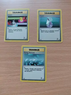 Pokemon Trading Card Game TCG Base Set 2 Trainer Bundle Job Lot X 3 - Image 1