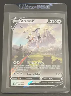 Arceus V SWSH204 Black Star Promo - Sword & Shield Pokemon - Image 1