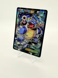 Pokemon TCG Blastoise EX XY122 XY Full Art Promo Holo NM - Image 1