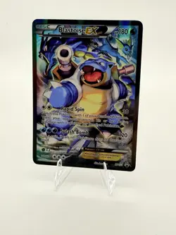 Pokemon TCG Blastoise EX XY122 XY Full Art Promo Holo NM - Image 2