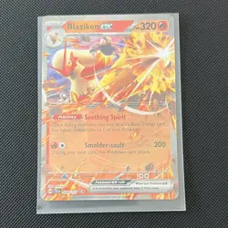 The Pokemon Company Blaziken ex 024/159 Sv09 Double Rare Holo 320HP English - Image 1