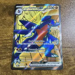Cynthia's Garchomp ex Ultra Rare SV10: Destined Rivals 215/182 Full Art Holo - Image 1