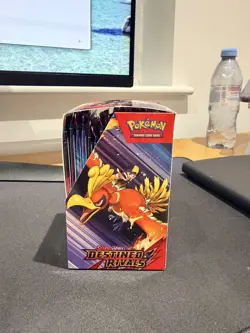 Pokemon TCG Destined Rivals Half Booster Box Unsealed Box, Factory Sealed Packs - Image 3