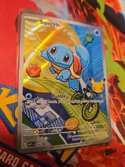 Pokemon TCG First Partner Squirtle Illustration Promo #39 MEP 2026 - Image 2