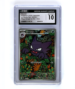 Pokemon Japanese Haunter #022 CGC 10 Gem Mint Ghost Gengar Line - Image 1