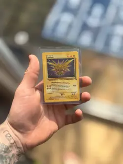 Pokemon TCG Zapdos 30/62 Fossil 1st Edition Non-Holo, Lightly Played - Image 3