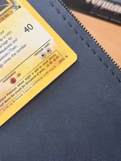 Pokemon TCG Zapdos 30/62 Fossil 1st Edition Non-Holo, Lightly Played - Image 5