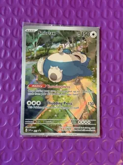 Pokemon TCG Snorlax SVP051 Scarlet & Violet 151 ETB Full Art Promo SEALED #2 - Image 1