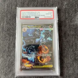 Mega Charizard X Ex PSA 10 - 125/094 - SIR - Phantasmal Flames - Pokemon - Image 1