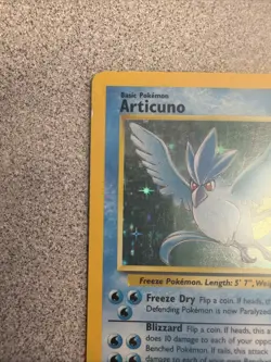 1999 Pokemon Articuno 2/62 Holo - Image 2