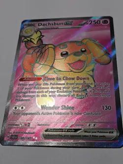 Dachsbun ex Holo Ultra Rare SV07: Stellar Crown 160/142 NM Pokemon - Image 4