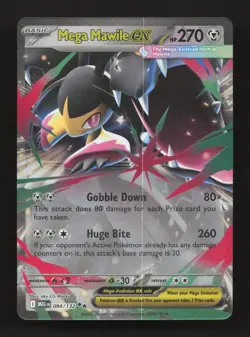 Mega Mawile ex 094/132 Double Rare Mega Evolution Pokemon Near Mint - Image 1