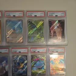 Bulbasaur Charmander Squirtle 168/165 PSA 10 Sequential Set 151 Pokemon Card UK - Image 3