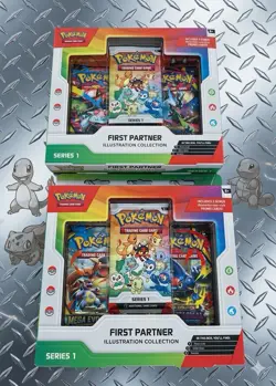Pokemon 2026 First Partners 2X Series 1 Collections Brand New Sealed - Image 1