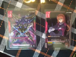 Gundam Card Game - Kshatriya LR English - GD01-044 With Marida Cruz Link Pilot - Image 1