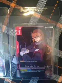 Gundam Card Game - Kshatriya LR English - GD01-044 With Marida Cruz Link Pilot - Image 3