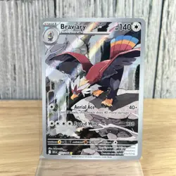 Pokemon TCG Braviary 155/086 Sv: Black Bolt Holo NM/M! - Image 1