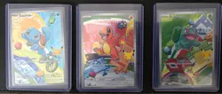 Pokemon First Partner Illustration MEP Bulbasaur Charmander Squirtle 037 038 039 - Image 1