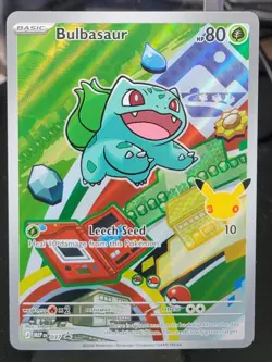 Pokemon First Partner Illustration MEP Bulbasaur Charmander Squirtle 037 038 039 - Image 3