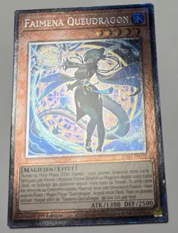 Yu-Gi-Oh - FAIMENA QUEUDRAGON - JUSH-FR002 - Starlight - NM/M - Image 1