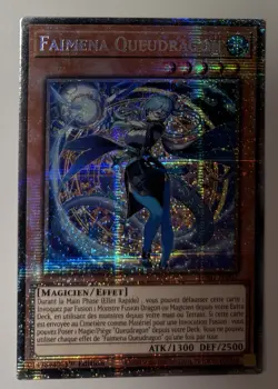 Yu-Gi-Oh - FAIMENA QUEUDRAGON - JUSH-FR002 - Starlight - NM/M - Image 3