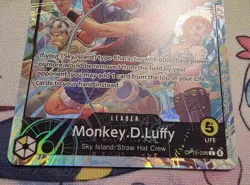 Monkey.D.Luffy (Alt Art) (Leader) OP15-098 One Piece: Adventure on Kami's Island - Image 2