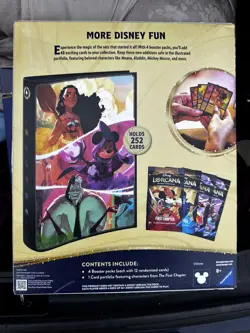 Disney Lorcana The First Chapter Rise of Floodborn Sealed Portfolio Bundle Box - Image 2