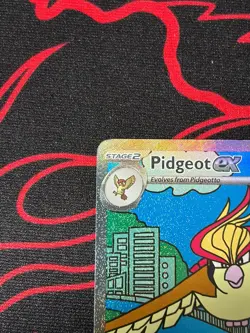 Pidgeot ex 225/197 Obsidian Flames Special Illustration Full Art Pokemon Card - Image 3