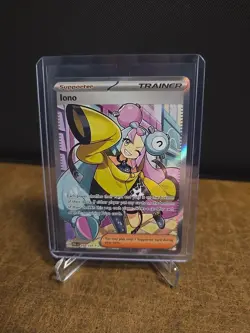 Iono - 254/193 - Pokemon Paldea Evolved Full Art Ultra Rare Card NM - Image 1