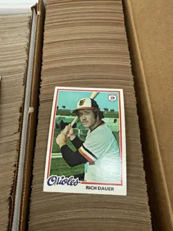 1978 TOPPS BASEBALL LOT OF 2400 COMMONS SOME STARS EX-EXMT - Image 5