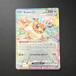 Eevee ex 075/131 Sv: Prismatic Evolutions Promo Double Rare Holo 200 HP - Image 1