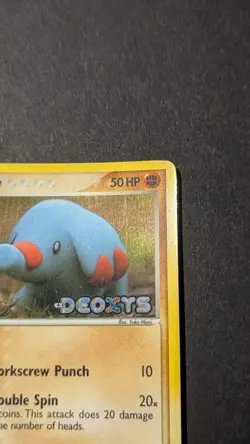 Phanpy - 69/107 - EX Deoxys - Stamped Reverse Holo Pokemon - Yuka Morii - Image 2