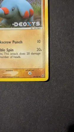 Phanpy - 69/107 - EX Deoxys - Stamped Reverse Holo Pokemon - Yuka Morii - Image 3