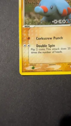 Phanpy - 69/107 - EX Deoxys - Stamped Reverse Holo Pokemon - Yuka Morii - Image 4