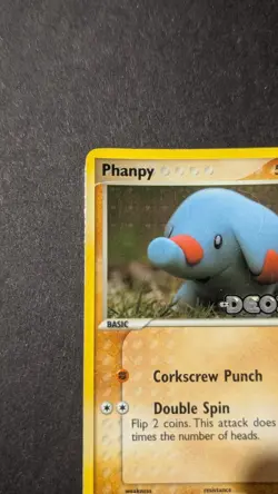 Phanpy - 69/107 - EX Deoxys - Stamped Reverse Holo Pokemon - Yuka Morii - Image 5