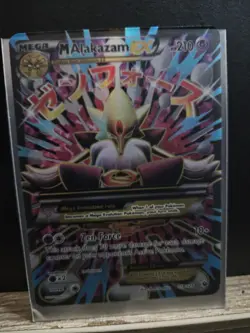 Pokemon TCG Mega-Alakazam-EX Fates Collide Holo Card 118/124 Full Art - Image 2