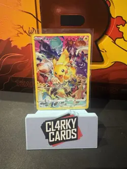 Pikachu Full Art Crown Zenith 160/159 Secret Rare Holo Pokemon Card NM - Image 1