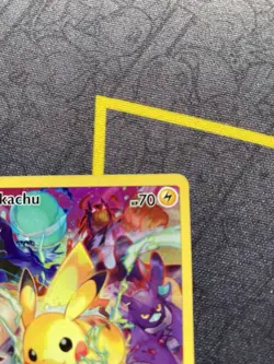 Pikachu Full Art Crown Zenith 160/159 Secret Rare Holo Pokemon Card NM - Image 4