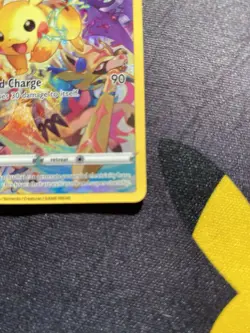Pikachu Full Art Crown Zenith 160/159 Secret Rare Holo Pokemon Card NM - Image 5