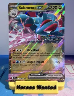 Salamence ex - (Journey Together Stamped) Double Rare Miscellaneous Cards & Prod - Image 1